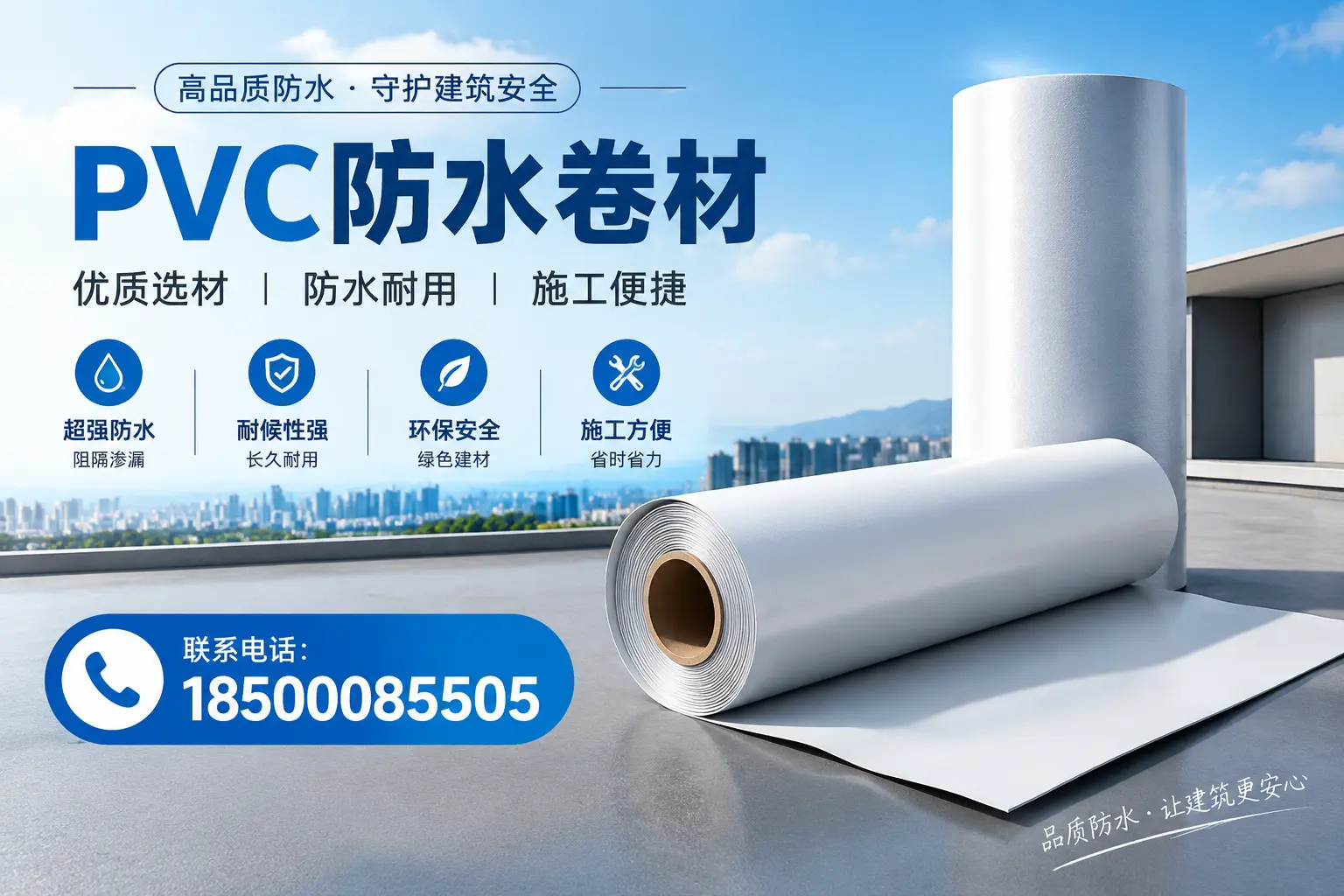 如何评估PVC防水卷材的性价比?昭通消费者必读